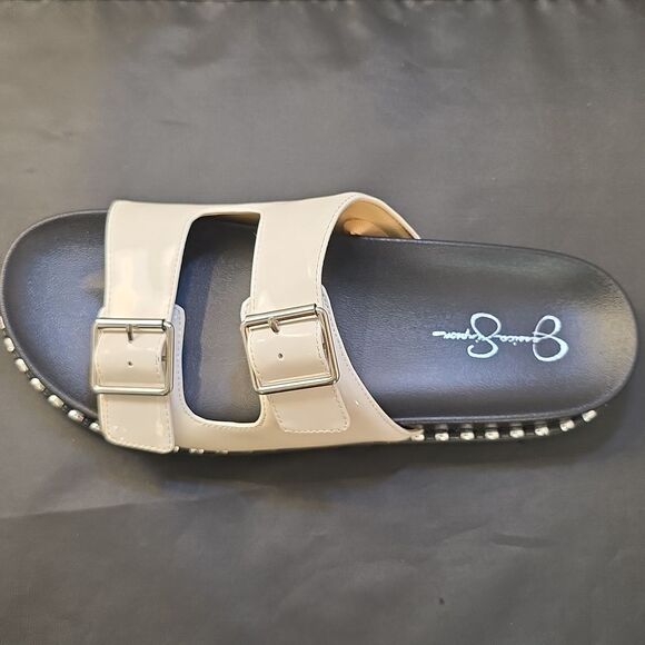 BRAND NEEW JESSICA SIMPSON WOMEN'S DOUBLE BUCKLE SANDALS G1 - Picture 15 of 15